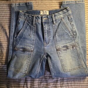 We The Free Light Blue High Rise Women's Jeans